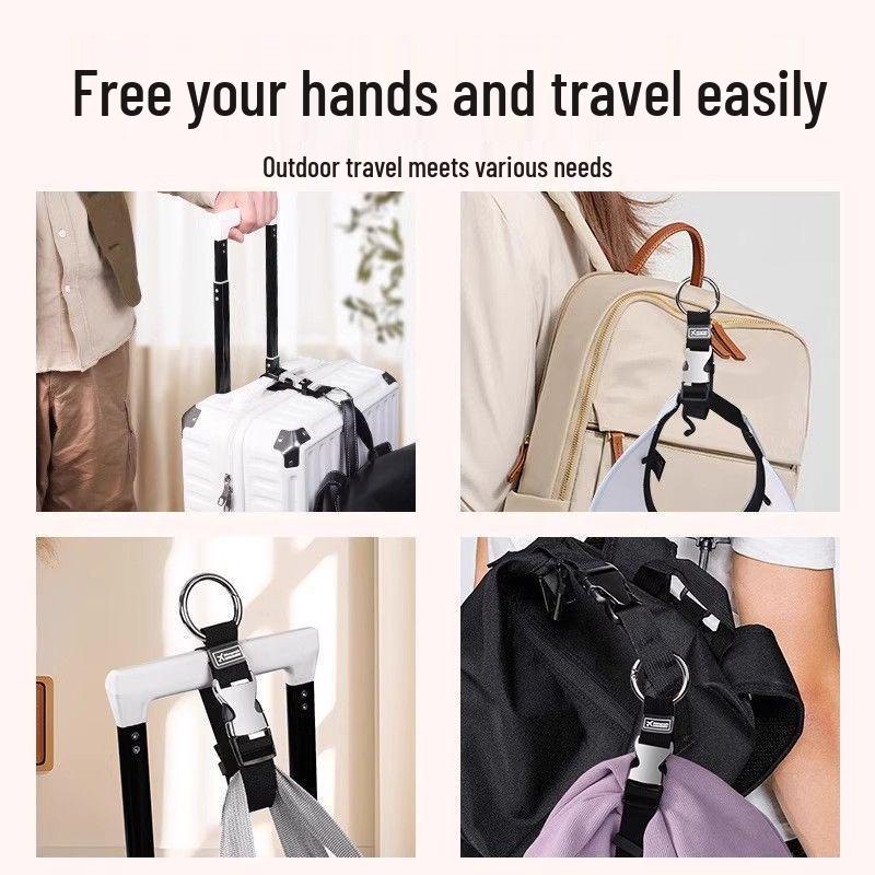 Luggage Hook & Strap: Backpack Buckle, Outdoor Bag Pendant, Mountaineering & Portable Suitcase Lanyard