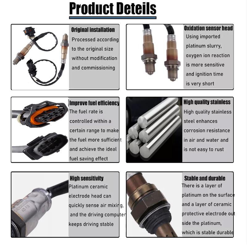 New Upstream+Downstream Oxygen O2 Lambda Sensor 234-4780 234-4528 For 2011-2016 Chevrolet Cruze Trax Sonic 1.4L Car Accessories