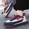Men's Shoes Spring 2025 New Versatile Youth Running Shoes Men's Sports and Leisure Platform Black Forrest Gump Dad Shoes