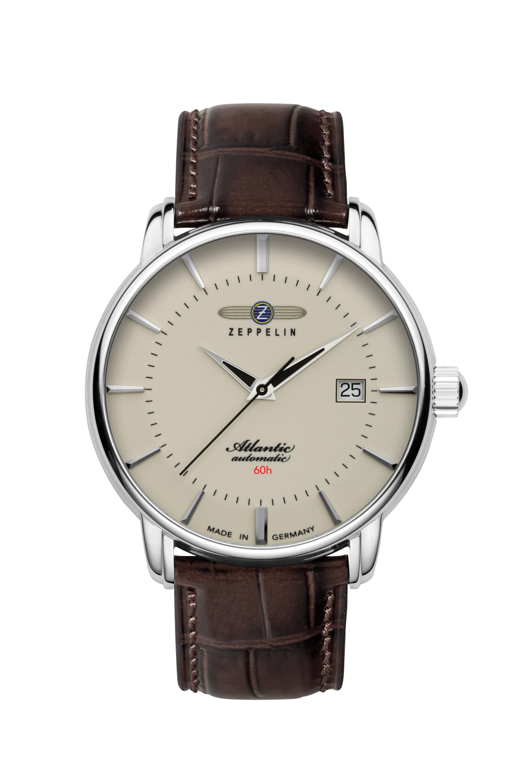 

[Zeppelin] Atlantic 8460-5 Men s Watch, Brown [Used]