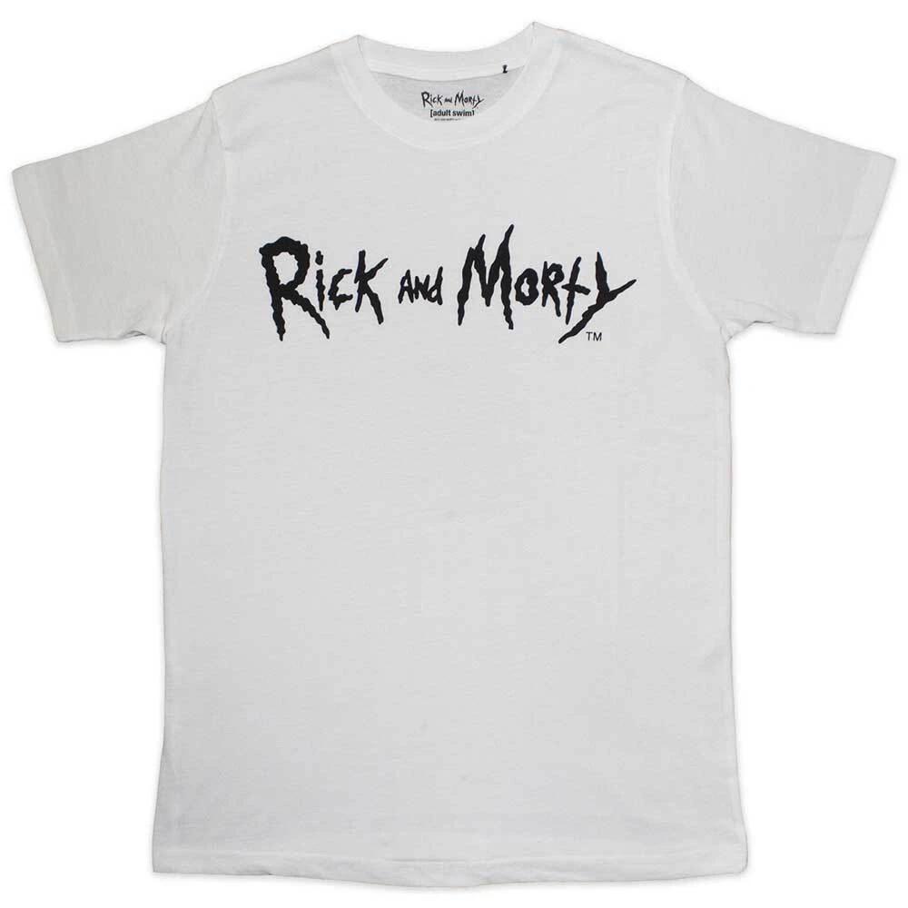 Rick & Morty Unisex T-Shirt: Mono Logo (Large)