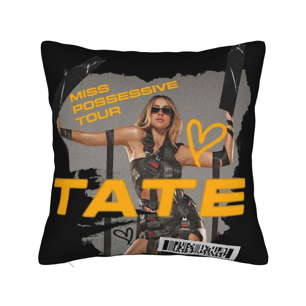 Decorative Pillow Cover Tate McRae Think Later Tour Accessories Chair  Throw Pillow Case Cover Square Multi-Size