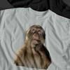 Funny Monkey Graphic Tee, 90s Bootleg Meme Shirt, Odd Core Style