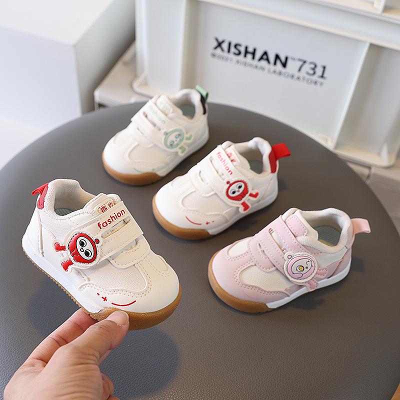 2026 Spring/Autumn Toddler Non-slip Breathable Shoes – Soft Sole Stylish Walker for Boys & Girls