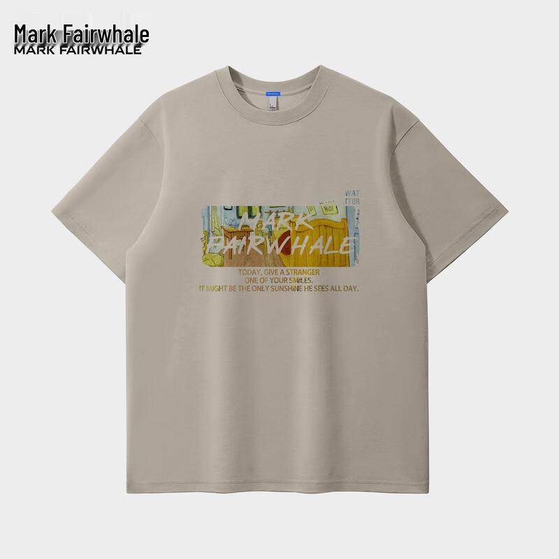 Mark Fairwhale Men s Loose Heavyweight Cotton T-Shirt 2XL