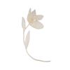 2pcs 3D Clothing Patches Handmade Clothing Applique Magnolia Flower Appliques  Dressmaking
