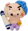 Sanei Boeki Crayon Shin-chan Transformation Buriburizaemon (S) Doodle Ver. Plush Toy, W15 X D11 X H19cm, SN36