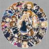 50 K-On! Graffiti Stickers: Cute Anime Decorations for Phone Cases & Luggage (Waterproof)