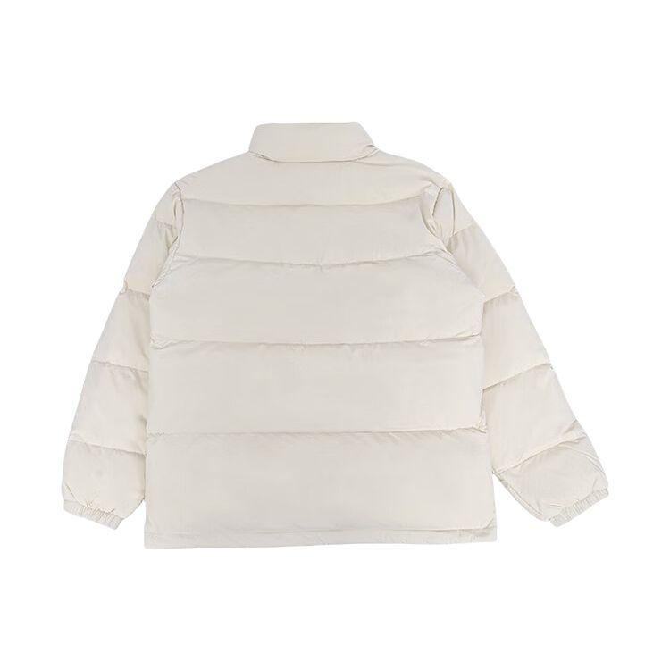 New Balance Down Jackets Men's White Stand Collar Moderate AMJ54328-TWF