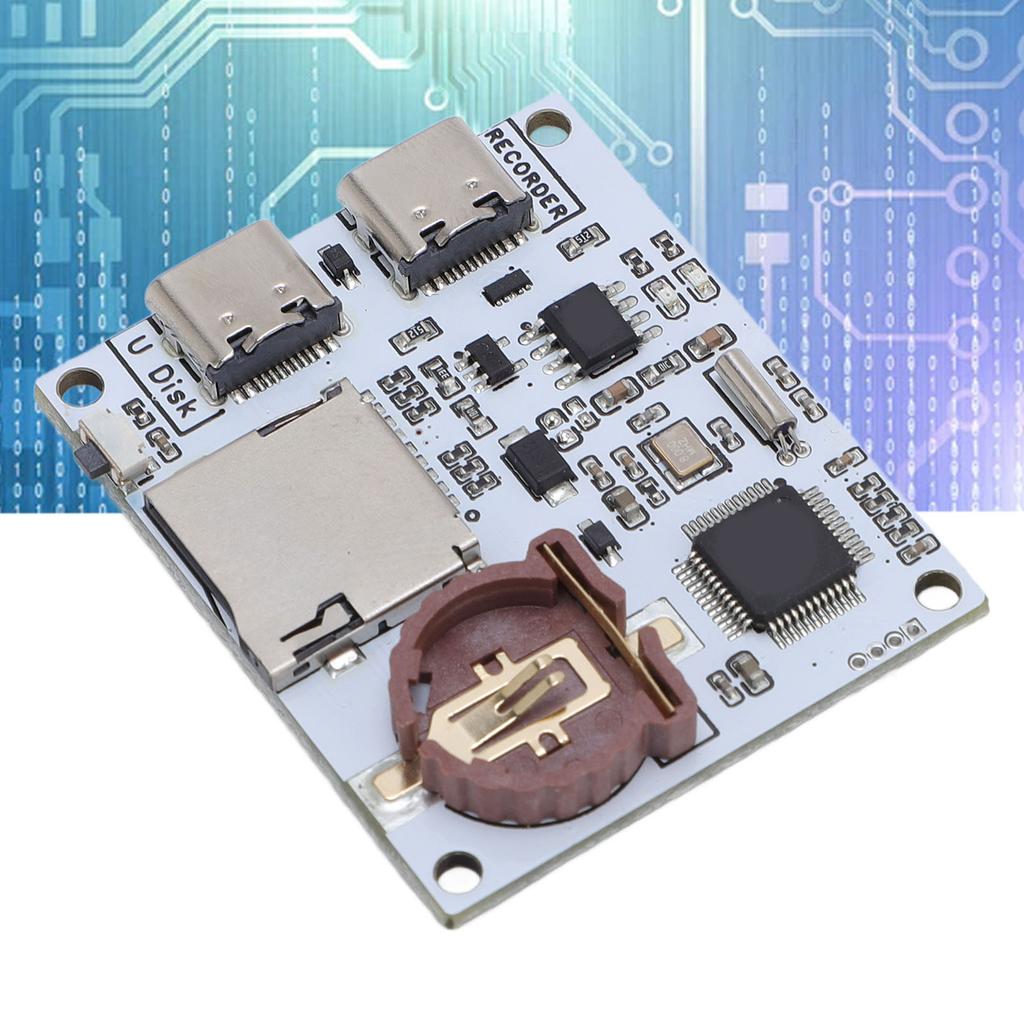 USB Serial Port Recorder Module, USB to Memory Card Timestamp TXT File Archive, Serial Data Logger Module with Dual LED Indicator