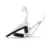 Kyser KG6W Guitar Lightweight for Acoustic White Capo, Aluminum, 6-String Guitars,
