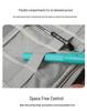 Waterproof Multi-layer Digital Travel Storage Bag for Cables, Earphones, and Makeup - Unisex & Fashionable