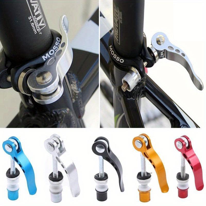 1pc Bike Seat Post Clamp MTB Quick Release Seatpost Mountain Bike Seat Tube Clamp Accessories Kit Bicycle Components Repair Tools