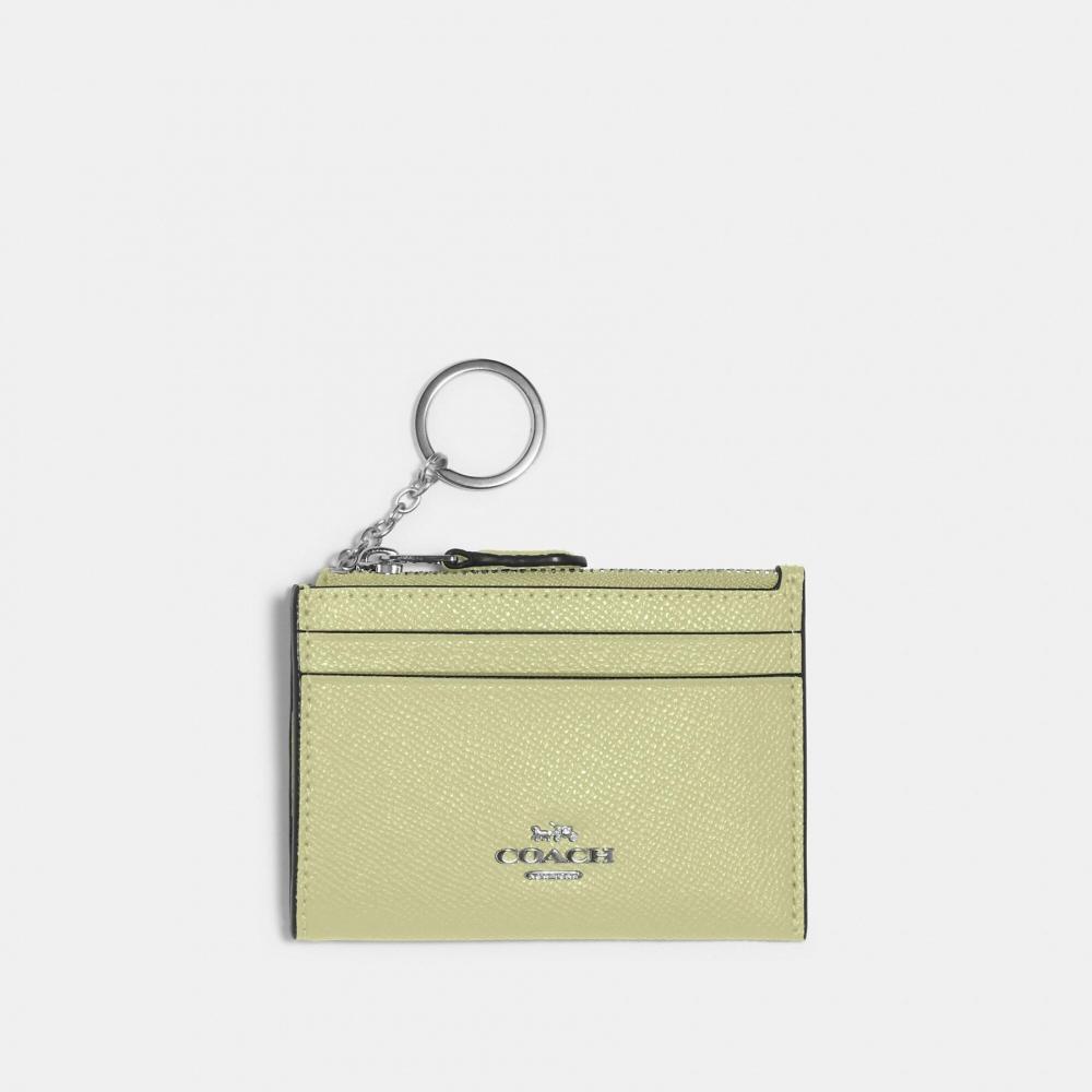 Coach Mini Skinny Id Case Gold Chalk
