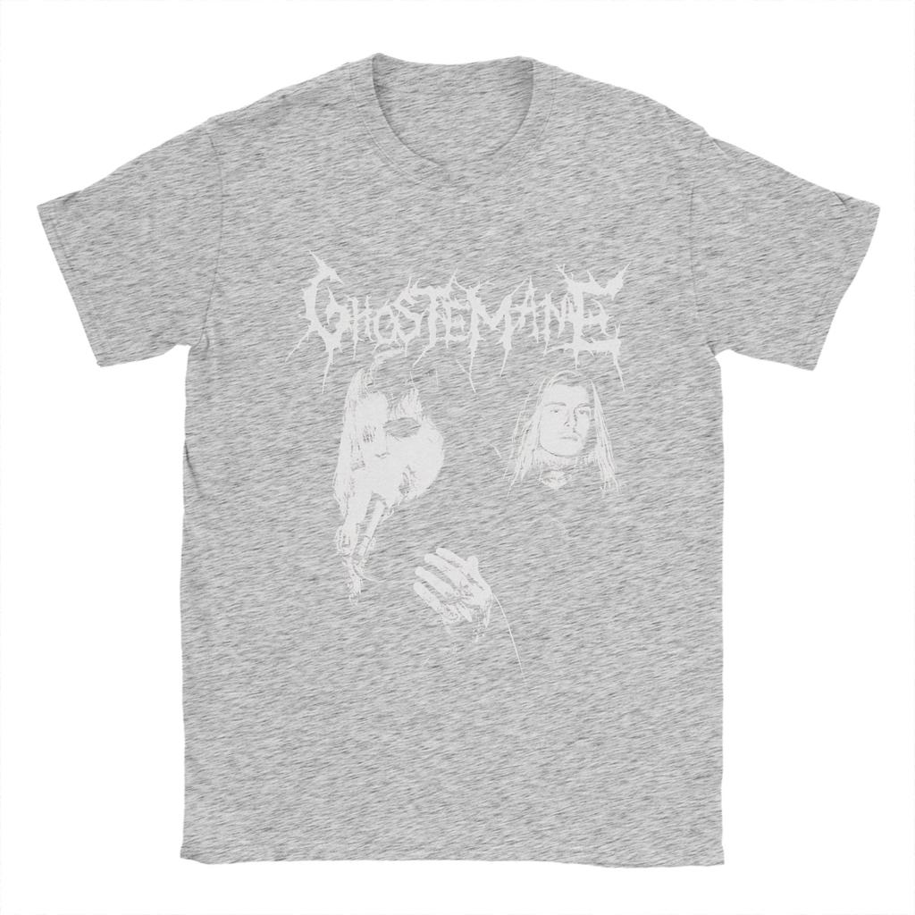 Harajuku TShirt Summer Trap Metal GhosteUnisexe Hippie TShirts  Cotton Tee Shirt for Unisex Y2K Funny Loose Short Sleeve Tops