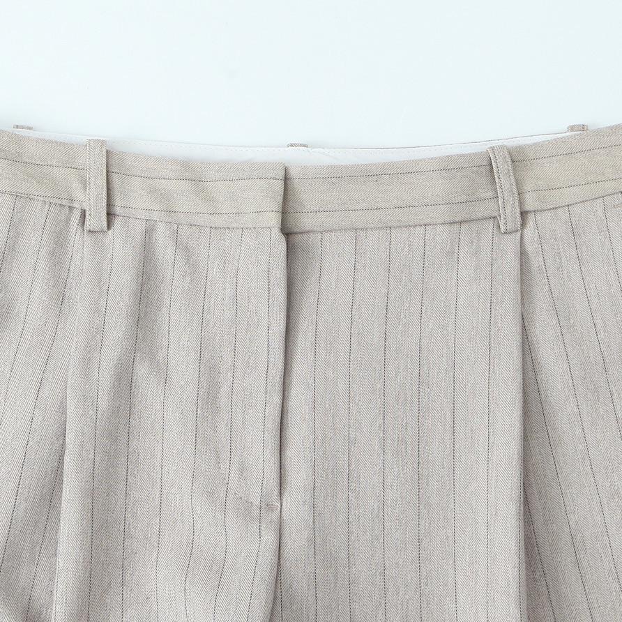 2025 Spring Women's Striped Suit Vest & Wide-Leg Pants Set