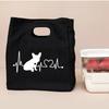 French Bulldog Print Portable Lunch Bag New Thermal Insulated Box Tote Cooler Handbag Bento Pouch Dinner School Food Storage Bag