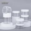 Διαφανές Μπουκάλι PET 100ml με Φαρδύ Στόμιο 68mm και Αλουμινένιο Καπάκι για Κρέμες και Μάσκες