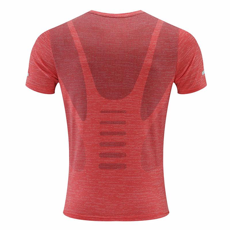 Men’s Quick-Dry Short Sleeve Athletic Top - 2024 Summer Fitness & Running Wear, European & American Style