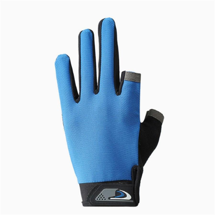2-Finger Exposed Fishing Gloves, Anti-Slip Breathable Touchscreen Outdoor Sports Gloves