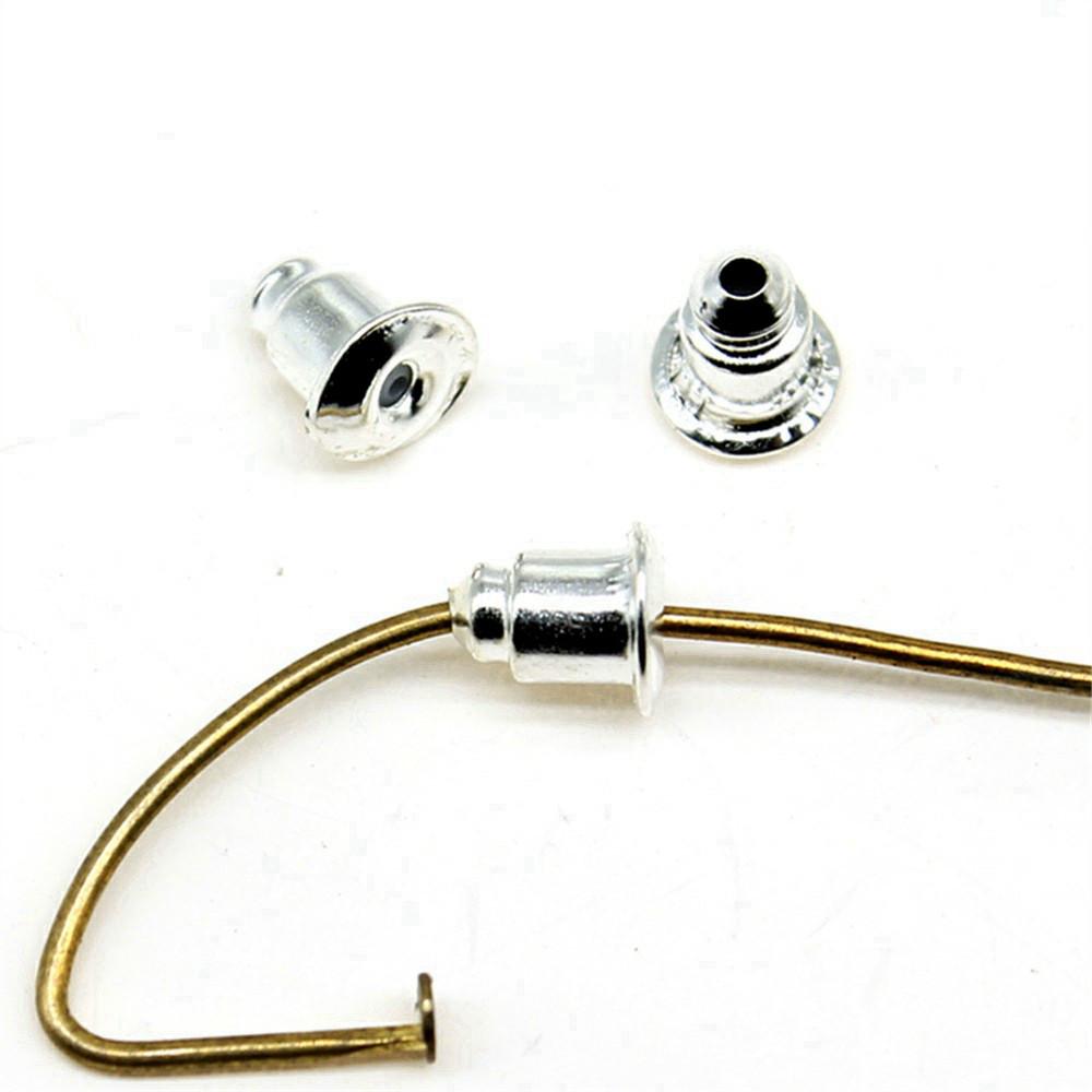 Clear Rubber Earring Backs Safety Stoppers For Stud Earrings Ear Hooks Studs