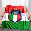 Italy Football Crest Blanket Suitable for Sofas, Beds, Offices, And Camping - Perfect Gift for Halloween Christmas
