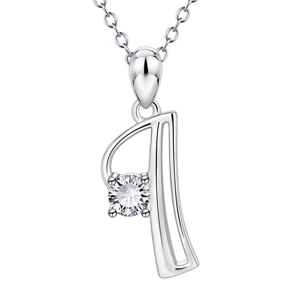 26 English Letters Fashionable Diamond Pendant Popular Items Necklaces