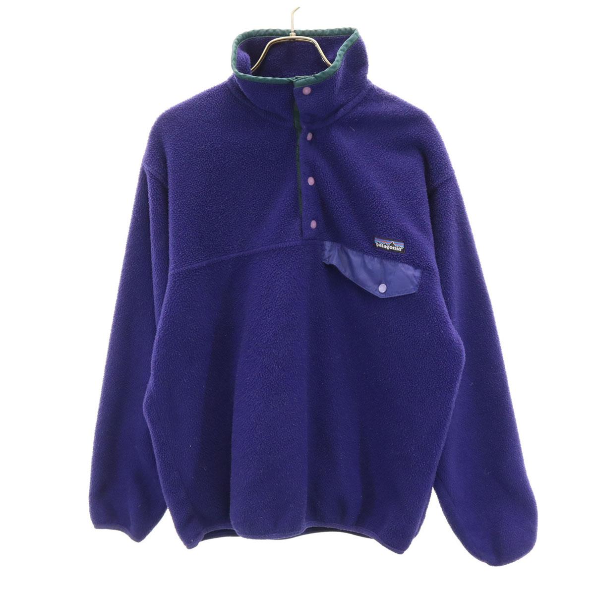 

patagonia Old Fleece jacket S purple Pullover Outdoor Men s Used