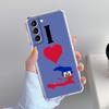 Phone Case For Samsung Galaxy S26 S25 S24 S23 S22 Ultra S20 S21 FE 5G Plus Soft Clear Cover shipping Haiti Flag
