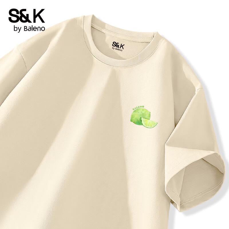 Baleno S&K Series Men's Loose Fit Cotton T-Shirt