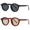 2PCS Simple Fashion Round Sunglasses Women Men Vintage Trend Luxury Sun Glasses Leisure Commute Male Female Glasses UV400