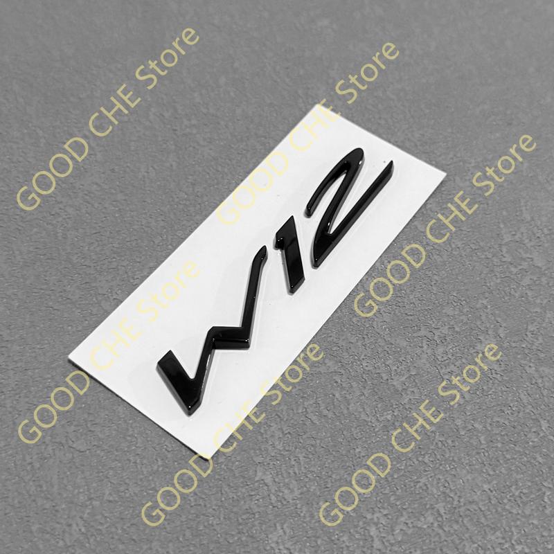 1PCS for Bentley Car The Trunk Sticker Speed W12 V8 V8S Logo Emblem Badge Sticker CL6
