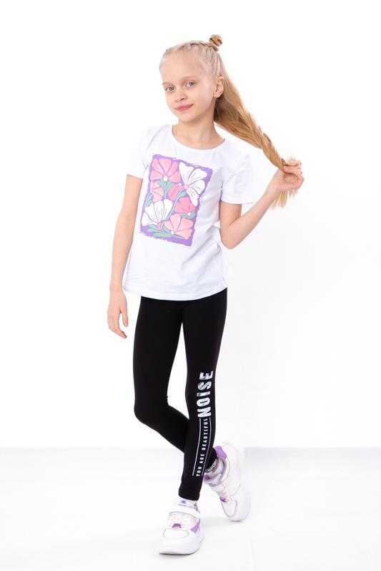 Girls’ Leggings – Stretchy Comfortable Fit & Soft Fabric, Any Season, 6000-036-33 HC
