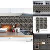 Abstract Mosaic Ceramic Tile Sticker For Home Renovation Waterproof Kitchen And Bathroom Decoration