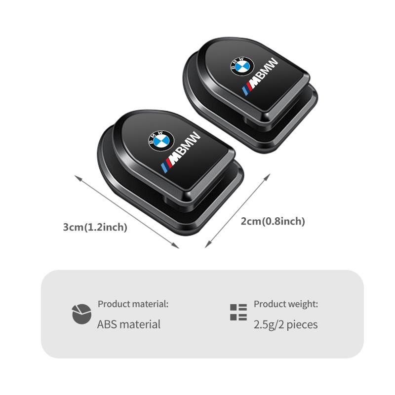CUP1 2/4pcs Car Paste Hooks USB Storage Hanger Invisible Accessories For BMW M3 M5 X3 E93 F10 F20 F30 F40 F15 F25 F26 F31 F49 F86 DR3