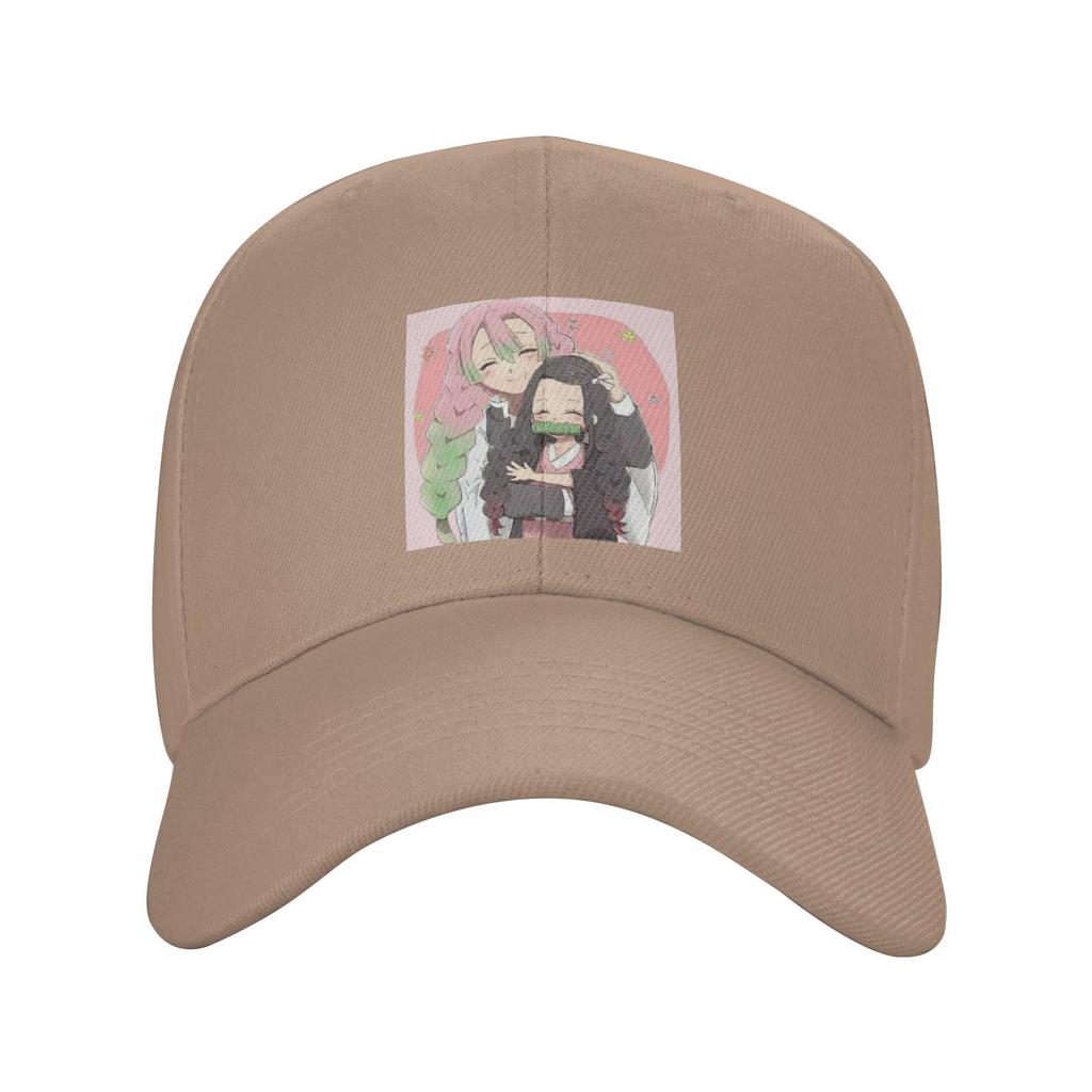 Unisex Baseball Hats Mitsuri Kanroji and Iguro Obanai Outdoor Streetwear Summer Sports Baseball Caps Hip Hop Cap Casquette Hats