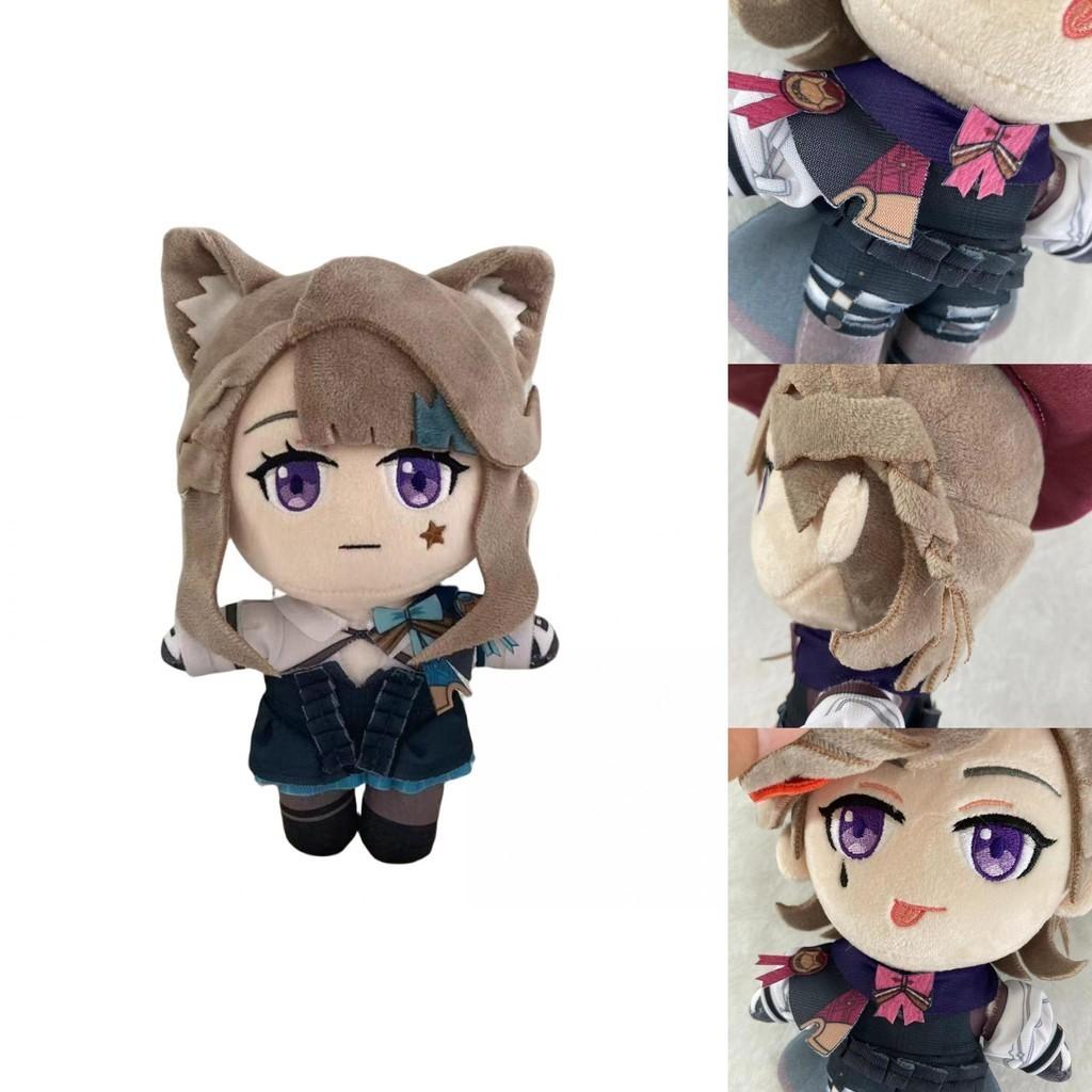 Original Anime Genshin Impact Plush Doll Wendy Klee Hu Tao Zhongli And More