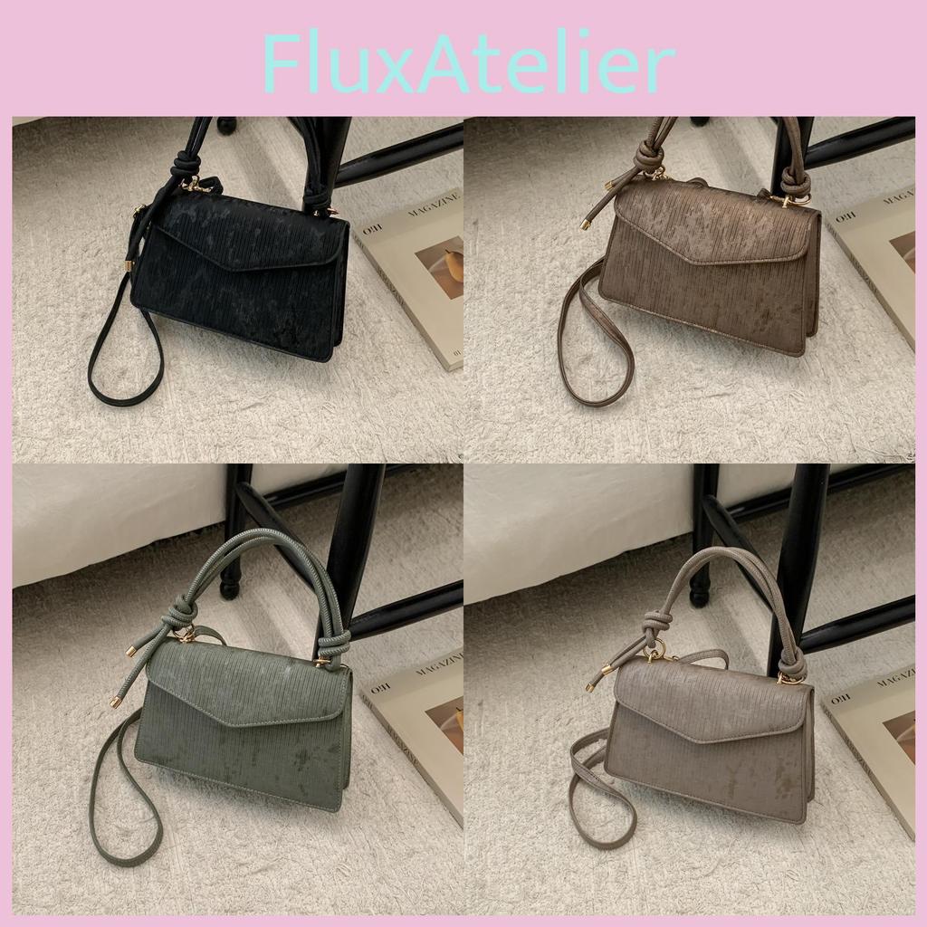 Retro Street Style Pu Small Crossbody Bag With Top Flap Closure For Fall And Winter