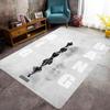 Bold Design: Big Bang Symbolism Carpet Floor Mats Living Room and Bedroom Mats Protective Pad Fashion Room