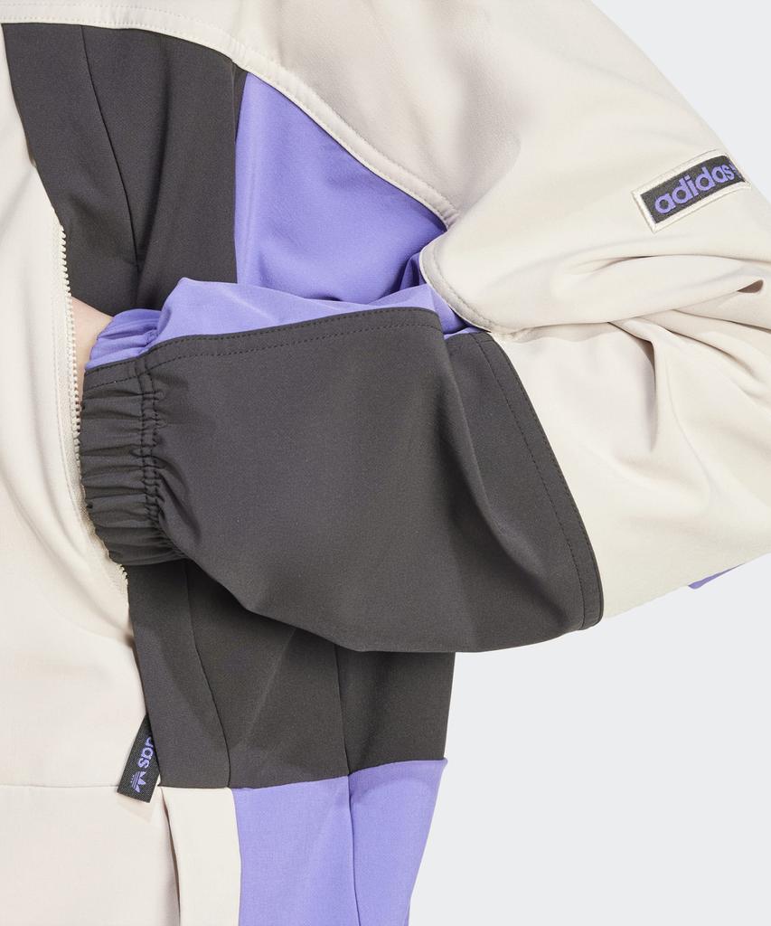 Adidas Colorblock Anorak - Beige / Jf2855