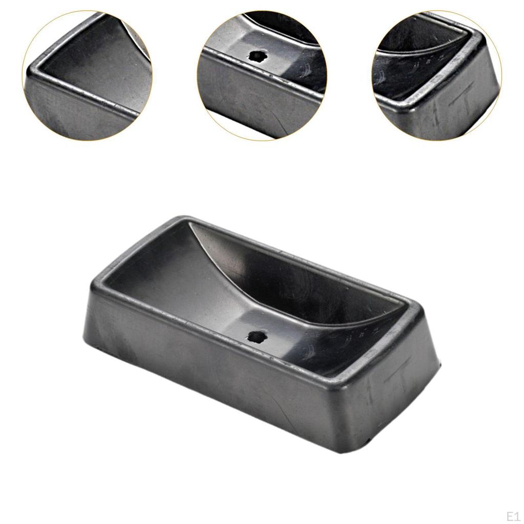 Jack Wheel Chock Stabilizer Single Stopper Heavy Duty for 6 Inch Wheels Automotive Accessories