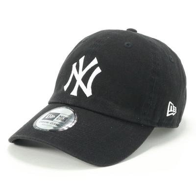 New Era Casual Classic New York Yankees NY Schwarze Kappe,