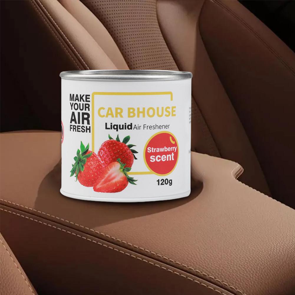 NEW Car Air Gel Freshener Perfume Cream Auto Interior Can Odors Aluminum Fragrance Accessorie Remove Cup-shaped Aroma Diffu O5N2