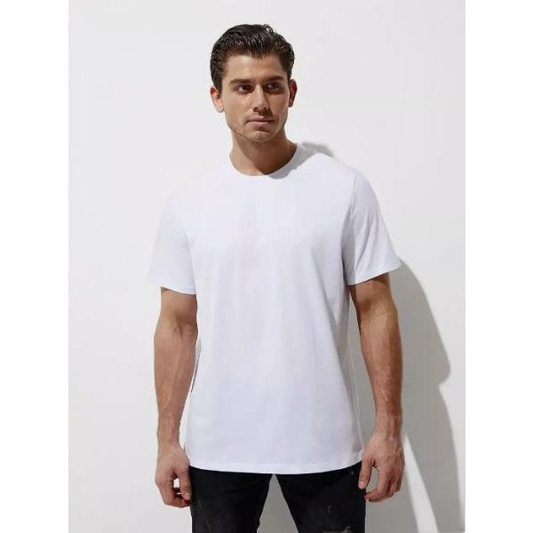 Men's Simple Basic Multi Color Daily Wear Top Solid Color Short Sleeve T-shirts