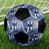 SIZE 5 CF Monterrey Soccer Ball Colorful All Ages Machine Stitched PVC Competition Ready Durable High-Bounce