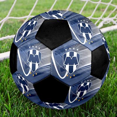 SIZE 5 CF Monterrey Soccer Ball Colorful All Ages Machine Stitched PVC Competition Ready Durable High-Bounce