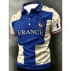 Edition French Fans Football Polo Shirt - 3D Print - Comfortable and Breathable - Suitable for Both Men and Women