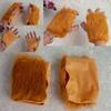 Halloween Lion Cosplay Costume Set, Lion Ear Hairband Tail, Skirt, Bowtie, Animal Dress up Costume for Kid Cosplay
