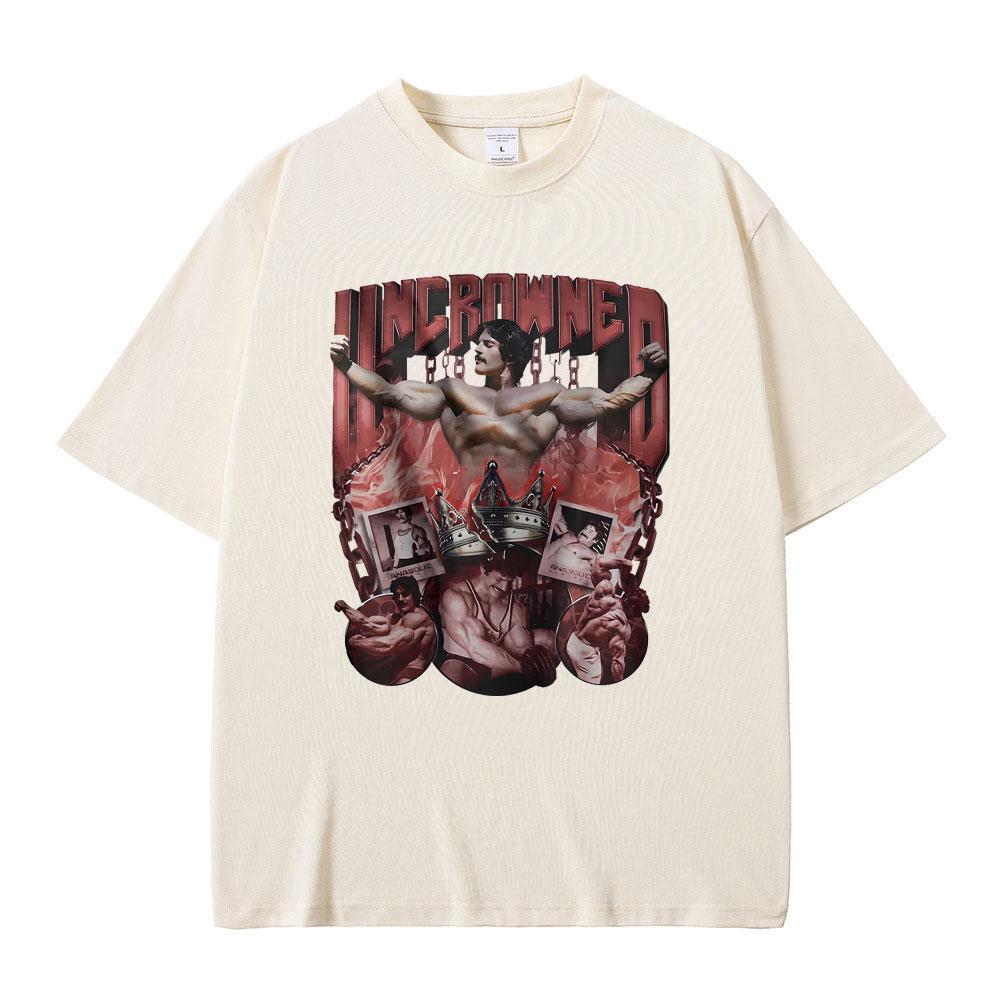 Vtipné Neoficiální Mike Mentzer Steroidy Pumpa Krycí Tričko Muži Ženy Posilovna Kulturista Trička Krátký Rukáv Mužské Tričko z Čisté Bavlny