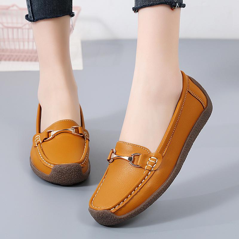 Casual Loafer Shoes For Women With Antislip Rubber Sole And Breathable Pu Insole For Daily Comfort